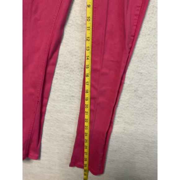Rock Revolution Jeans Womens 28" Pink Skinny Stretch Denim 5 Pocket Pants - Picture 5 of 9